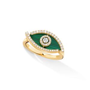 Lucky Eye Malachit Ring