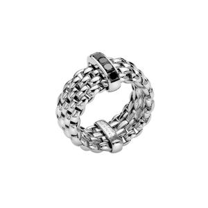 Flex'it Panorama Ring mit schwarzen Diamanten