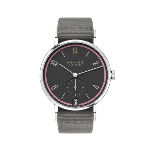 NOMOS Glashütte - Tangente 38 Datum Tiefseegrau 