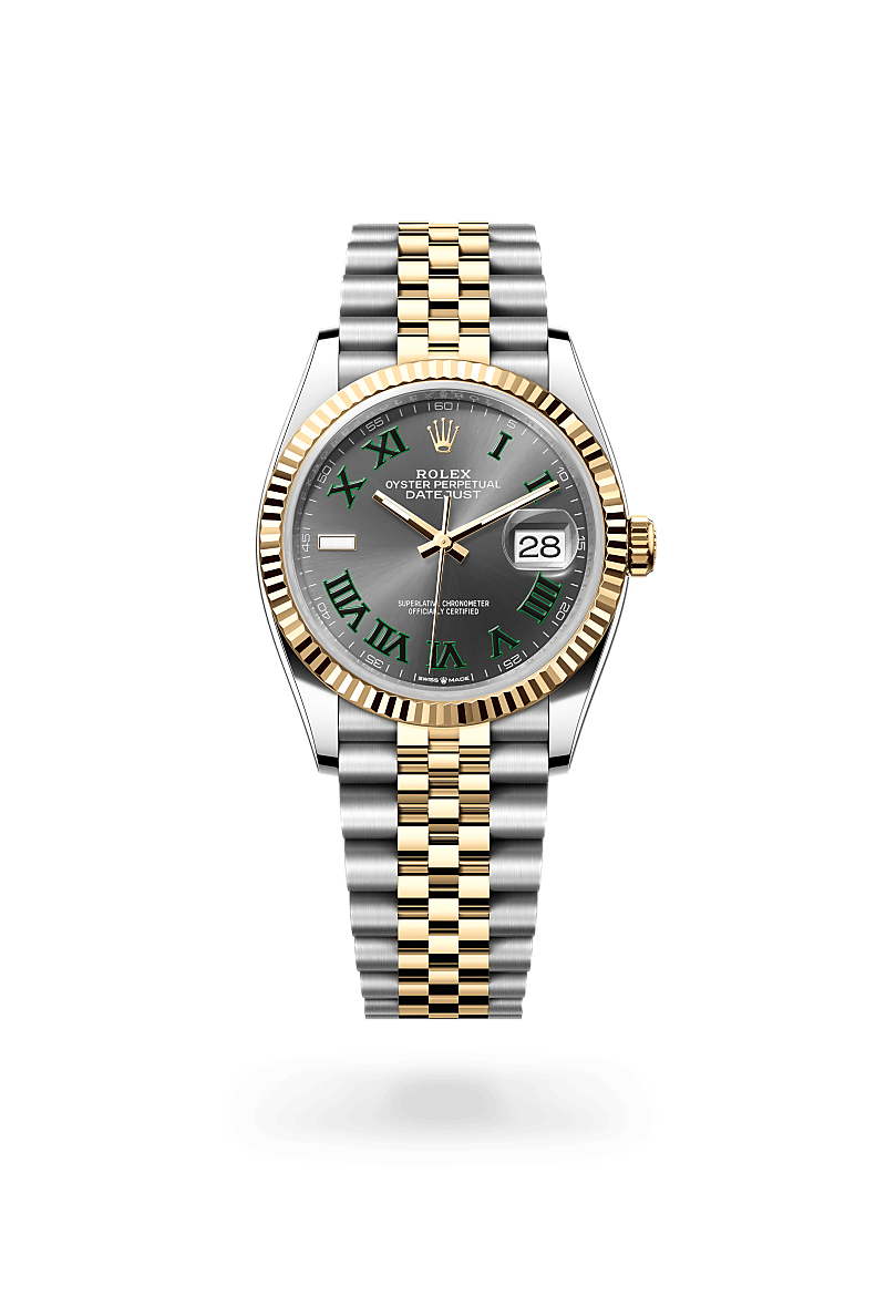 Rolex Datejust 36 M126233-0035 Herrenuhr / Damenuhr - Oyster, 36 mm, Edelstahl Oystersteel und Gelbgold 