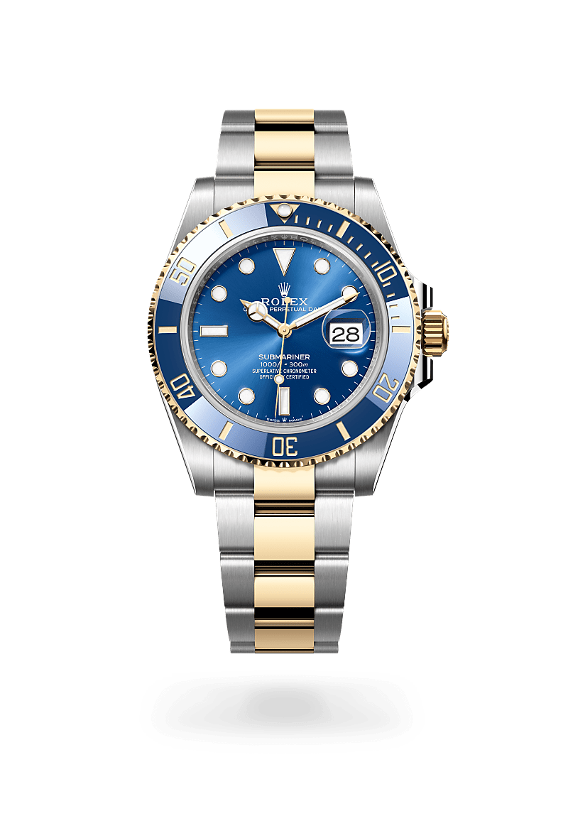 Rolex Submariner Date M126613LB-0002 Herrenuhr - Oyster, 41 mm, Edelstahl Oystersteel und Gelbgold 